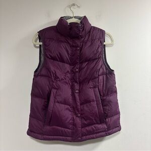 L.L. Bean Women's Plum down filled Puffer Vest